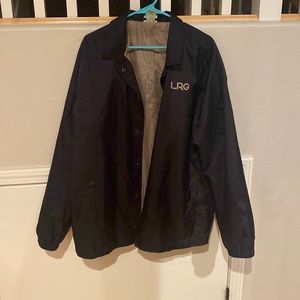 Extra large L.R.G. Hoodie/ black and beige